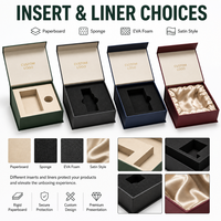 Scatola Regalo Magnetica Personalizzata con Logo, Scatola Pieghevole in Cartone Rigido con Chiusura Magnetica, Opzioni di Inserto, Ordini Personalizzati Accettati