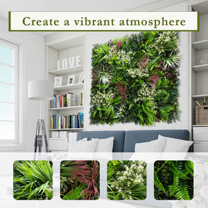 Gran oferta, pared <span class=keywords><strong>de</strong></span> plantas artificiales <span class=keywords><strong>de</strong></span> 100*100cm, verde Vertical para decoración <span class=keywords><strong>de</strong></span> interiores, pequeño árbol <span class=keywords><strong>de</strong></span> <span class=keywords><strong>Jade</strong></span> <span class=keywords><strong>DE</strong></span> LA SKVG100-Mao - Product Image 6