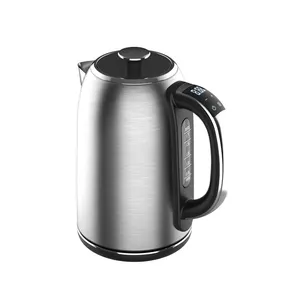 New Design Electric Water Kettles Smart Kitchen Appliance Keep Warm Stainless Steel Digital Kettle