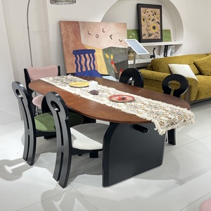 Best Selling Simple Vintage Solid Wood Rectangular Dining <b>Table</b> <b>Mid</b>-<b>Century</b> Kitchen <b>Table</b> for Home Dining Room - Product Image 1