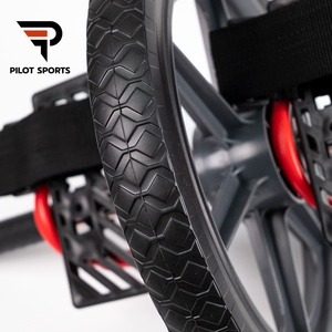 Equipo <span class=keywords><strong>de</strong></span> ejercicio para gimnasio, <span class=keywords><strong>rueda</strong></span> <span class=keywords><strong>de</strong></span> rodillo Abdominal <span class=keywords><strong>con</strong></span> correas para los pies para ejercicio corporal Abdominal, rodillo <span class=keywords><strong>de</strong></span> <span class=keywords><strong>rueda</strong></span> Ab para gimnasio en casa - Product Image 6