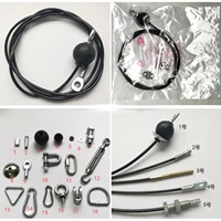 Câble en acier recouvert de PU/PA pour poulie, accessoires de portique pour équipement de fitness VIGFIT, diamètres 3.3mm, 4mm, 5mm, 6mm, 6.3mm