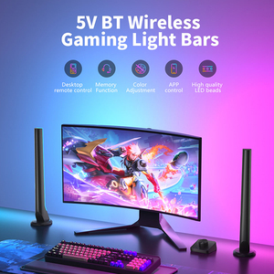 Banqcn phong cách hiện đại chơi game USB 5V RGB Máy tính để bàn âm nhạc đồng bộ bầu không khí ứng dụng điều khiển môi trường xung quanh thông minh thanh ánh sáng cho bàn - Product Image 3