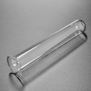 Tubo para cigarros de vidrio transparente y grueso con corcho 20X120 para almacenamiento de cigarros humidificados - Product Image 3