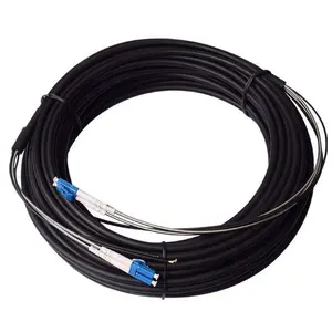 FTTA-cable de fibra óptica para exteriores, cable de parche de 7,0mm LC para torres de telecomunicaciones 5G/RRU/BBU