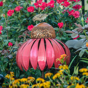 Металлическая кормушка для птиц с подставкой - Product Image 4