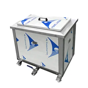 88L Industrial Thermal Transfer Ultrasonic Cleaner for Heat Exchangers and Filters Cleaning Fluids Filtered Particles