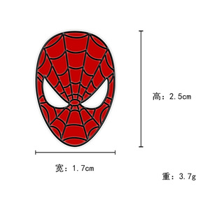 <span class=keywords><strong>Spiderman</strong></span> huy hiệu kim loại men <span class=keywords><strong>Pin</strong></span> Mũ quần áo <span class=keywords><strong>Pin</strong></span> phim hoạt hình ve áo <span class=keywords><strong>Pin</strong></span> - Product Image 4