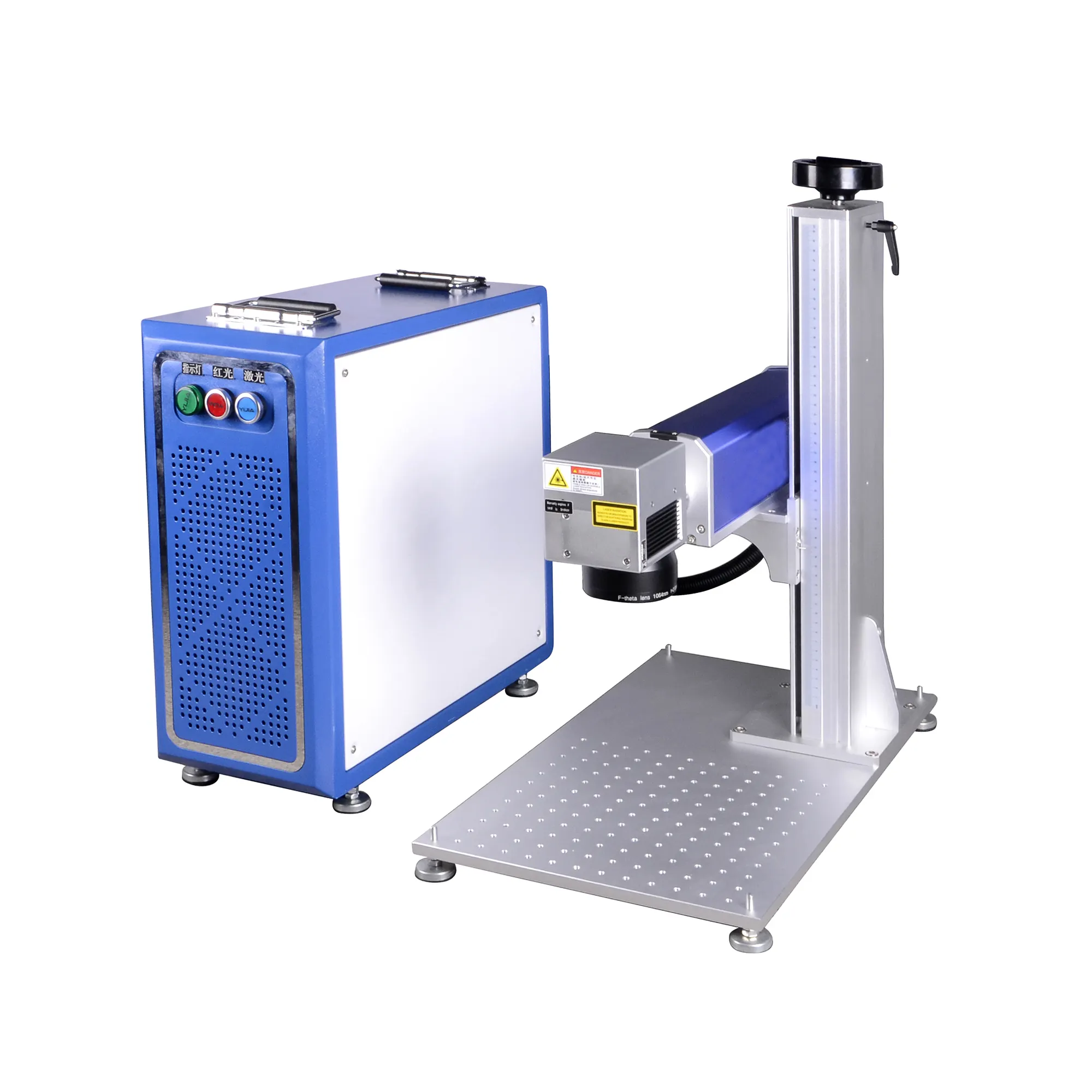 China Factory Direct 20w 50W Faserlaser markierung Gravur Metall glas CNC Laser beschriftung maschine