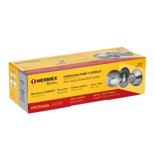 Master con 12 unità Combo serrature, chiave, cromato, HERMEX di base - Product Image 4