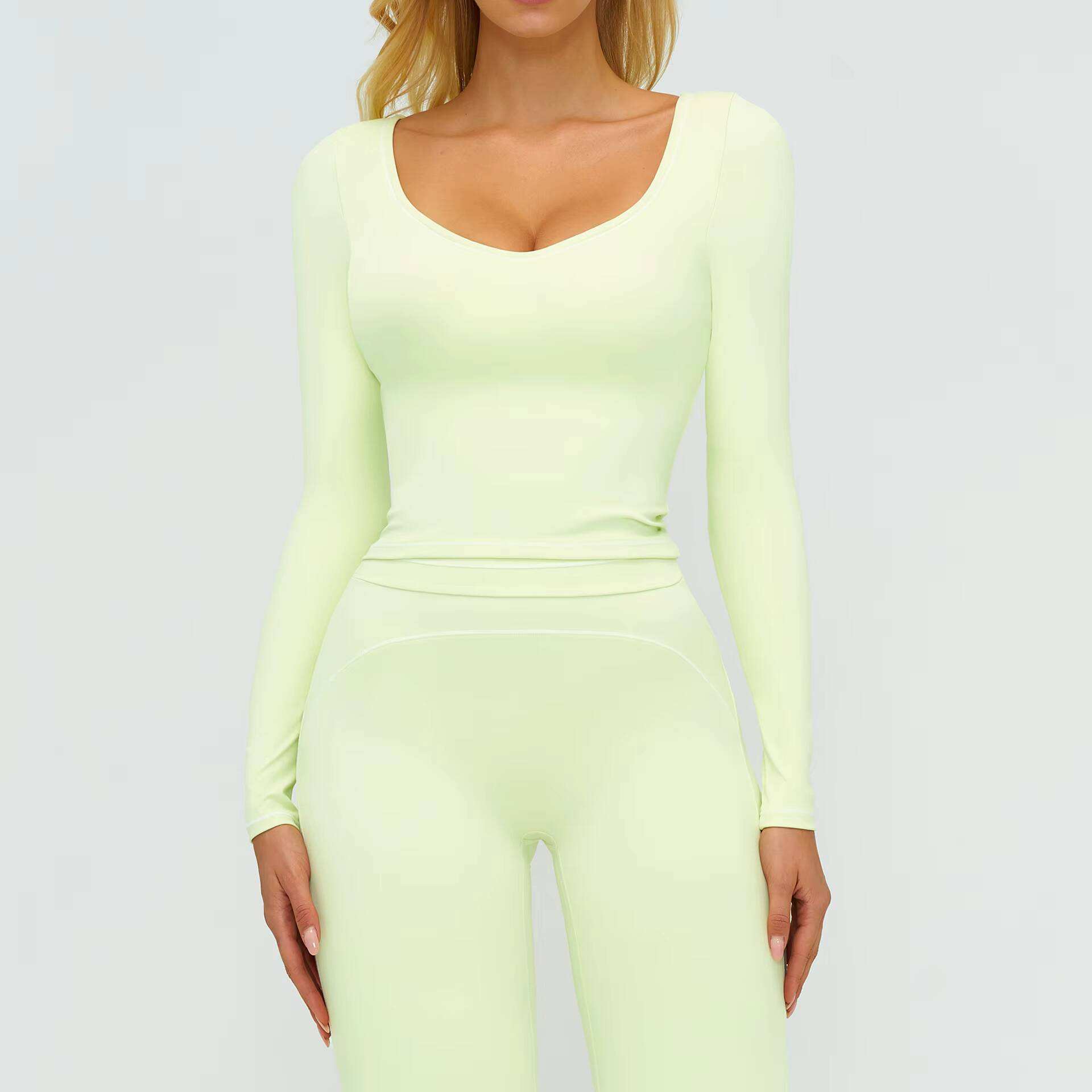 Long Sleeve - Lime green