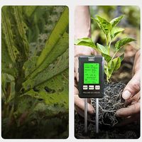 Meilleur Testeur de Sol Intelligent 6-en-1 2026 pour Agriculture et Jardin : Fertilité, pH, Humidité, Température, Lumière Solaire et Humidité Ambiante