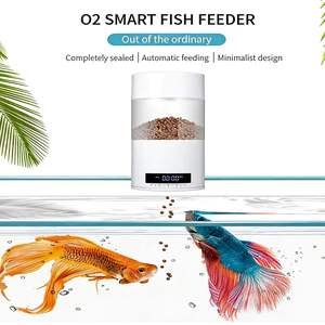 Distributore Automatico di Cibo per Pesci Smart Charge, Temporizzato, Quantitativo, Impermeabile, per Acquario Interno - Product Image 1