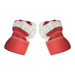 Người Đàn Ông Nhiệm Vụ Nặng Nề Công Nghiệp Cơ Khí An Toàn Hàn-Găng Tay Bảo Vệ Tay Làm Việc-Găng Tay Da Với Biểu Tượng Tùy Chỉnh - Product Image 4