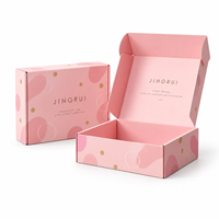 Boîtes d'expédition en carton ondulé recyclé de qualité supérieure, imprimées avec logo personnalisé, pour produits de beauté et de soins personnels
