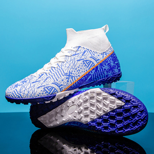 Vente en gros et personnalisation d'usine de chaussures de football professionnelles pour adultes, chaussures d'entraînement sportives pour jeunes et enfants - Product Image 2