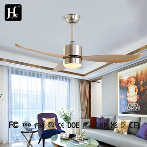 Simplified 48 inch ABS blade ceiling <b>fan</b> with <b>LED</b> lights, electric ceiling <b>fan</b>, remote control, ultra quiet DC motor - Product Image 3