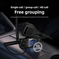 Radio talkie-walkie 4G GaodaPTT avec carte SIM, système Android, GPS, WIFI, plateforme OEM, LTE, interphone mobile pour voiture, radio bidirectionnelle mondiale