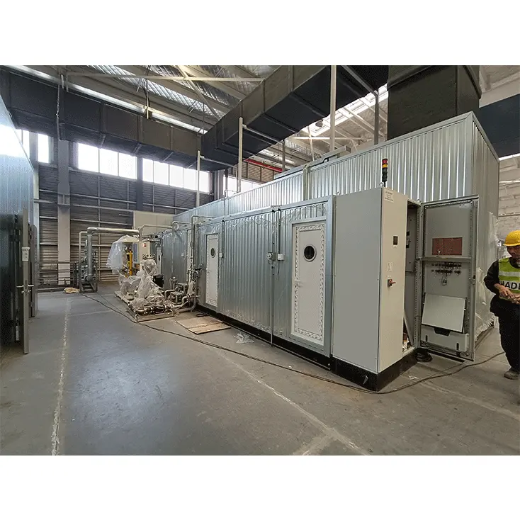 Commercial Rooftop Ahu Systeem Oem Hvac Fresh Outside Energy-Saving Heat Recovery Air Handling Systems Unit Manufacturer Design