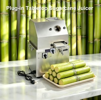 Welldone Commerciële Suikerrietpers Machine Gemotoriseerd Automatische Pulp-uitwerping Capaciteit 350W Sap Fruit- en groenteverwerking