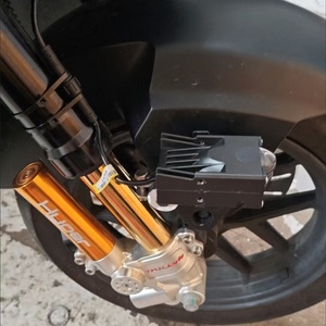 80 wát <span class=keywords><strong>LED</strong></span> ánh sáng tại chỗ u49 Quạt làm mát Mini Đèn phụ trợ ống kính xe máy 12V 24V không thấm nước mini lái xe ánh sáng cho xe máy - Product Image 3