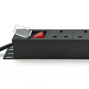 Prise d'extension de multiprise de table PDU à 4 ports 3250W SPD Protection contre les surtensions avec interrupteur marche/arrêt et câble d'alimentation - Product Image 4