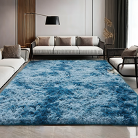 Tapis de maison luxueux et moelleux, résistant à l'usure, en polyester recyclé, adapté aux animaux domestiques et aux zones à fort trafic