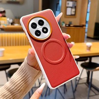 Étui de téléphone en cuir PU avec motif orange, cadre de protection d'appareil photo en alliage et couvercle de boutons pour OnePlus 13 13R 15 15T Ace 5 Pro Ace6