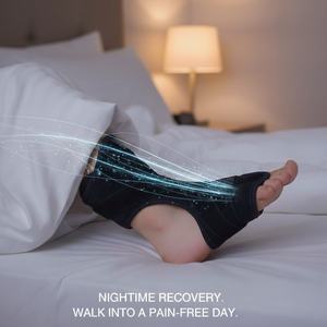Knöchelbandage Orthopädischer Stabilisator Plantarfasziitis Dorsale Nachtschiene Fußheberschwäche Fußgewölbe Fußschmerzen Achillessehnen-Schutz - Product Image 6