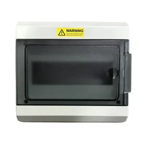 ZOII ELECTRIC Certificate Outdoor Waterproof IP65 PC 4 ways 6 ways 9 ways Plastic Distribution Box Enclosure