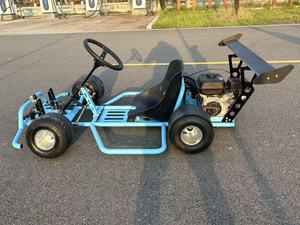 <span class=keywords><strong>Go</strong></span>-<span class=keywords><strong>Kart</strong></span> Elettrico da Corsa Crazy Racing Mini Drift 196cc Telaio Rolling 200cc Motore 2kW 72V 3000W Kit a Benzina per Adulti - Product Image 2