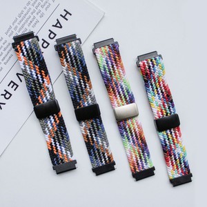 Correa Deportiva Elástica de Nailon Transpirable HUANLONG, Correa de Tela Ajustable con Cierre Magnético de 18/20/22 mm para Hombre y Mujer - Product Image 5