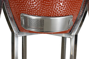 AUPLEX - Ahumador y Parrilla Kamado de Cerámica Portátil Moderna de 21-29 Pulgadas <span class=keywords><strong>con</strong></span> Carro y Encendido Electrónico para Barbacoa de Carbón al Aire Libre - Product Image 2