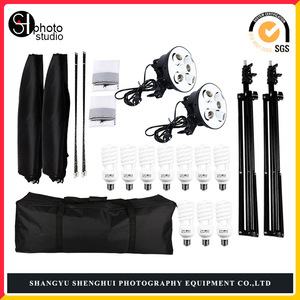 Shangyu Shenghui Photography Lighting Kit 5070 With Softbox 5 Light Heads For Studio Photo Video - Product Image 5