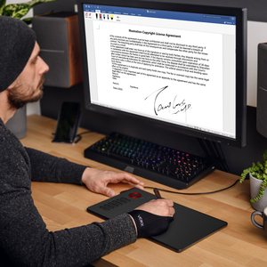 Tablette graphique VEIKK A15 pour signature électronique, compatible avec les appareils Windows, Mac, Linux et Android - Product Image 1