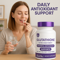 Capsules de glutathion avec collagène pour un soutien éclaircissant de la peau, étiquette privée OEM
