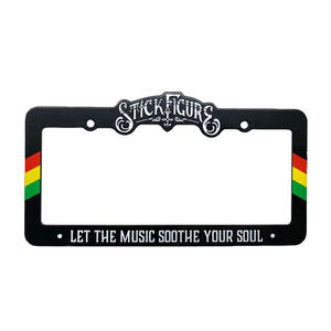 Пластиковая рамка для номерного знака автомобиля с тиснением по индивидуальному заказу - Product Image 3