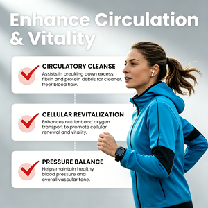 แคปซูลนัตโตไคนาส 4000 FU จำนวน 60 แคปซูล ผลิตภัณฑ์เสริมอาหารที่มีเอนไซม์ที่มีประสิทธิภาพสูง (OEM ODM) - Product Image 3