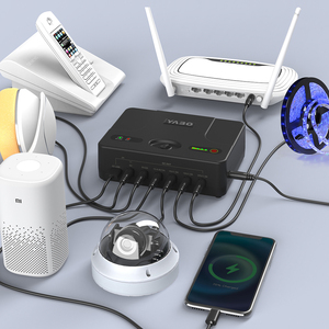 8800mAh 12800mAh Li-ion <span class=keywords><strong>Battery</strong></span> Pack trực tuyến 3s4p Mini DC UPS cho Wifi Router 5V 9V 12V 15V 19V 24V - Product Image 6