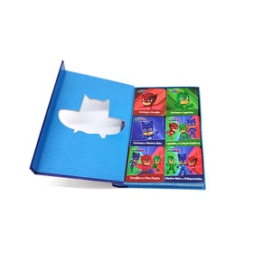 CMYK print mixed story mini comic kids book set with packaging box