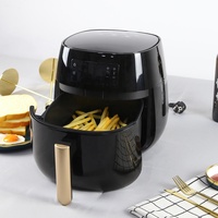 Friteuse à Air électrique intelligente, sans fumée, taille familiale, faible graisse, usage domestique