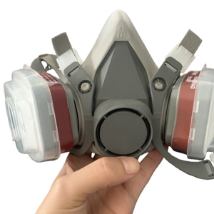 Grosir 7 Set Pelindung Setengah Wajah, Anti Asap, Debu dan Gas 6200 Respirator Gas OEM yang Dapat Digunakan Kembali - Product Image 2