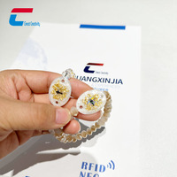 Bracelet NFC programmable style mode avec perles, 13,56 MHz, URL encodée, pour versets bibliques quotidiens