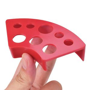 Support de 8 compartiments en plastique non toxique pour coupelles d'encre de tatouage et pigments PMU, pour la formation et la pratique du maquillage permanent - Product Image 2