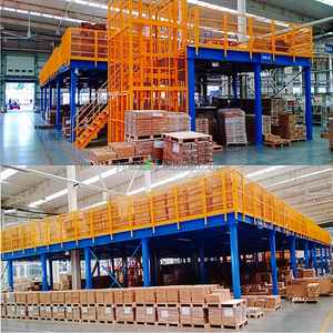 Wholesale Custom Mezzanine Floor Racking System <strong>Metal</strong> <strong>Shelves</strong> Steel <strong>Shelf</strong> Warehouse Storage Racks Shelving <strong>Units</strong> with Lift - Product Image 1