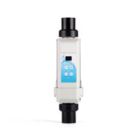 Fourniture de machine de chloration électrolytique au sel série EC nettoyage automatique fonctions complètes électrolyseur au sel pour piscine