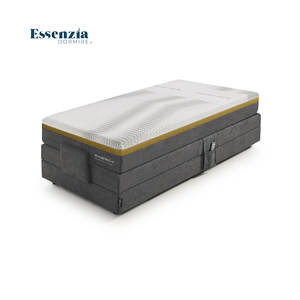 Essenzia Dormire Camas articuladas de espuma viscoelástica personalizables Premium Tela sinérgica natural Colchones para muebles de buena gama - Product Image 1
