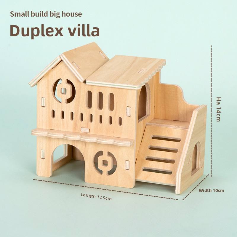 Villa duplex en bois massif