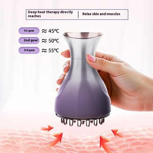 Neue Elektrische Meridian-Bürste Universelles Ganzkörper-Heizgerät mit Musikfunktion Heiße Kompresse Massage für Nacken Rücken Schulter - Product Image 4