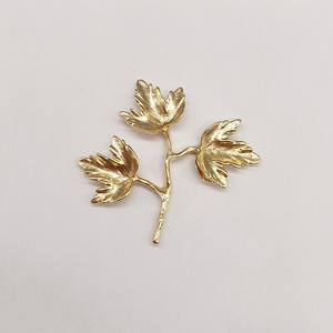 Lutin Version coréenne feuille d'érable branche alliage accessoires bricolage cheveux accessoire mariée couvre-chef matériel - Product Image 5